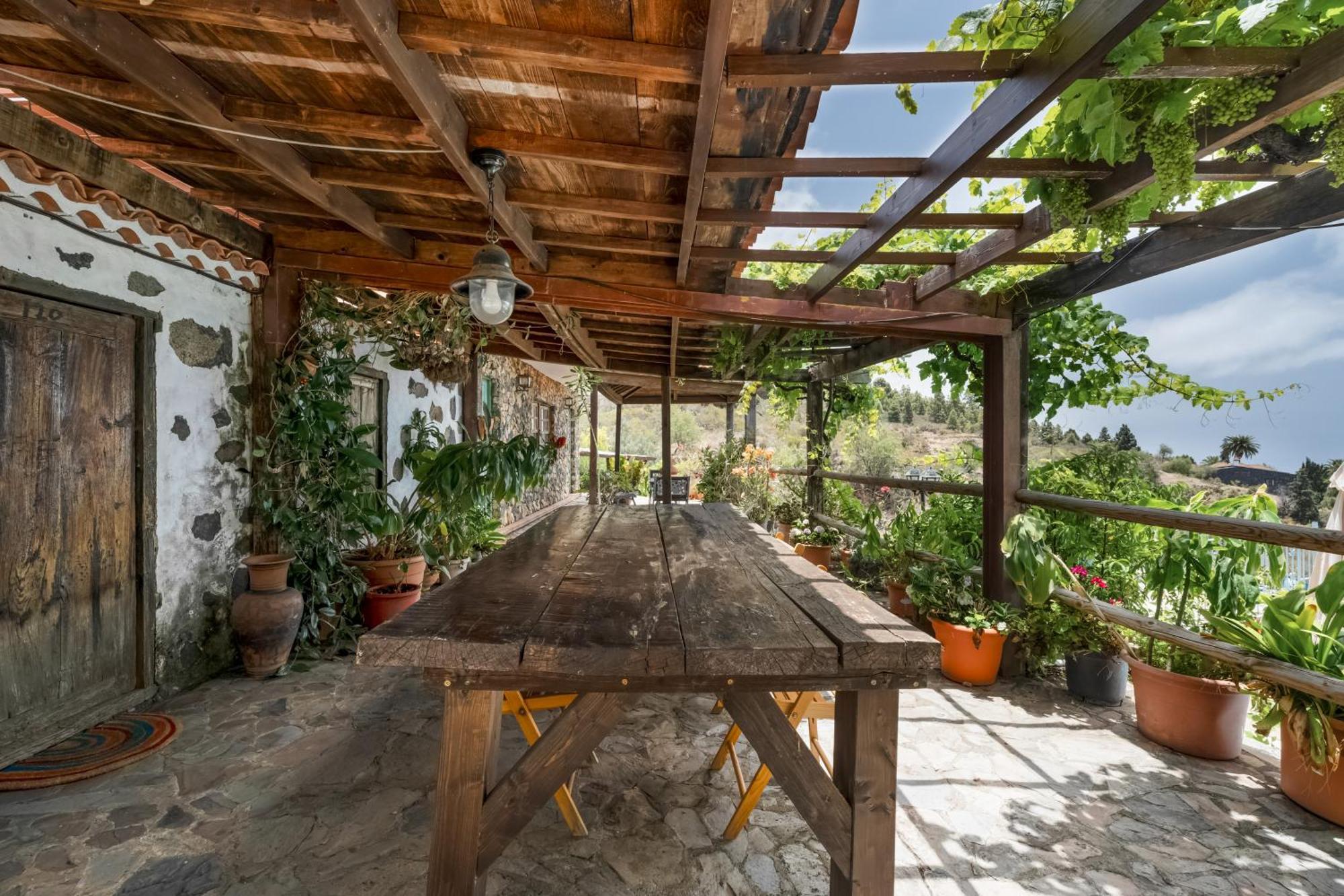 Casa Juliana Tijarafe Villa Exterior foto